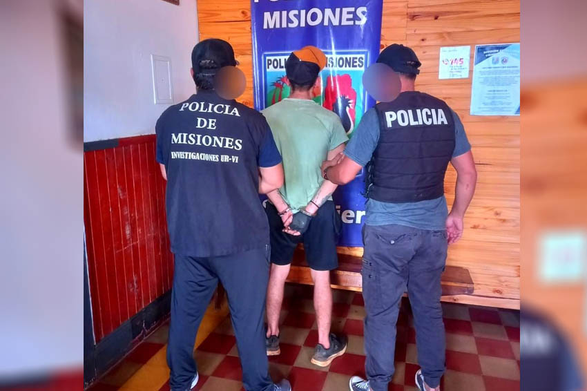 SAN JAVIER: Detuvieron a “Chano”, acusado de robo y vinculado a otros hechos en la zona