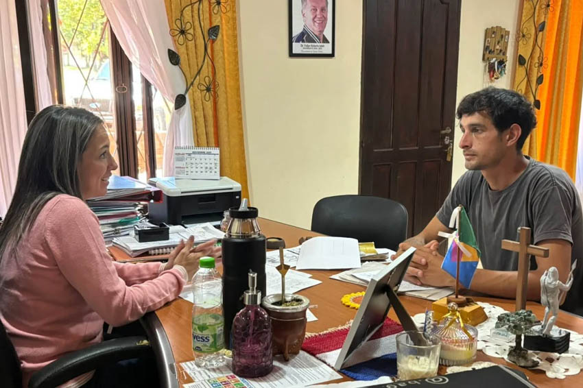 WANDA: Avanzan las obras de tendido eléctrico en el barrio Santa Elena