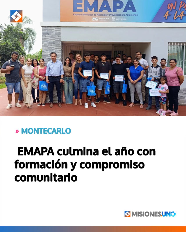 MONTECARLO: EMAPA culmina el año con formación y compromiso comunitario