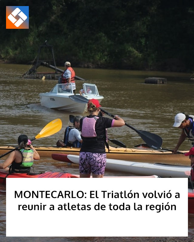 MONTECARLO: El Triatlón volvió a reunir a atletas de toda la región
