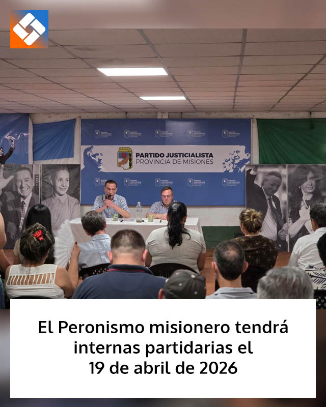 El Peronismo misionero tendrá internas partidarias el 19 de abril de 2026