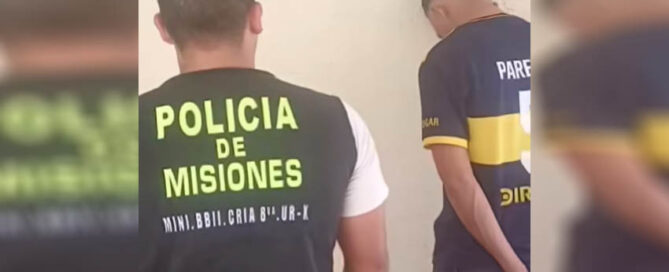 POSADAS: Detienen a “Chingadera” acusado de robar los ahorros de un jubilado