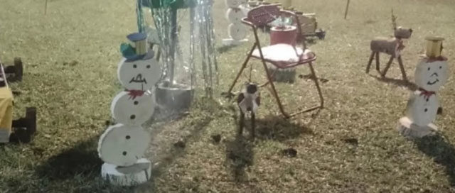 MONTECARLO: Vecinos del barrio Bischoff denuncian daños en los adornos navideños