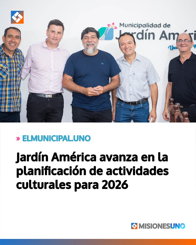 Jardín América avanza en la planificación de actividades culturales para 2026