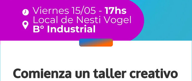 Comienza un taller creativo de pintura en Montecarlo