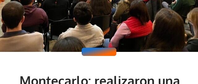 Montecarlo: realizaron una capacitación sobre Inteligencia Artificial abierta a la comunidad