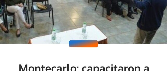 Montecarlo: capacitaron a equipos de la zona norte para fortalecer el abordaje integral del suicidio